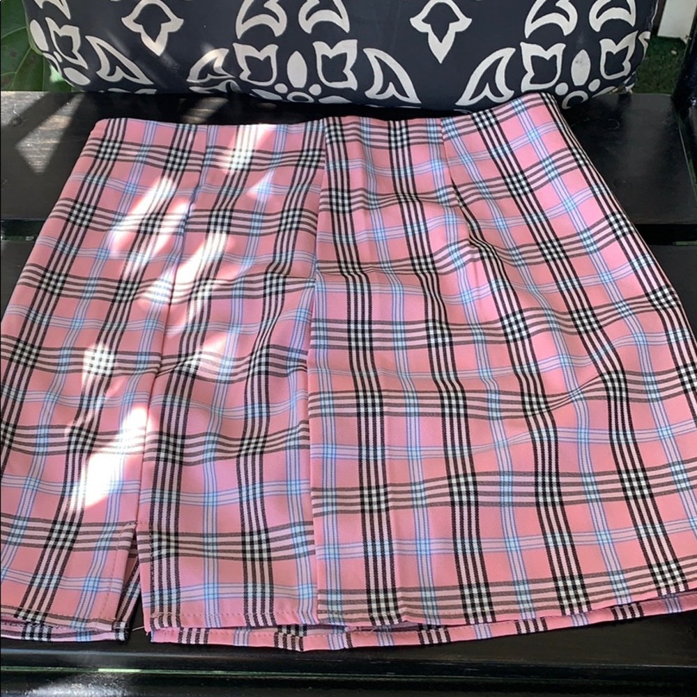 Clueless vibe skirt
